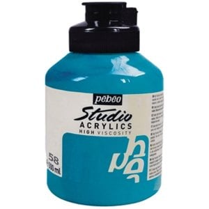 Pebeo Studio Akrilik Boya 500ml 58 Turquoise Green