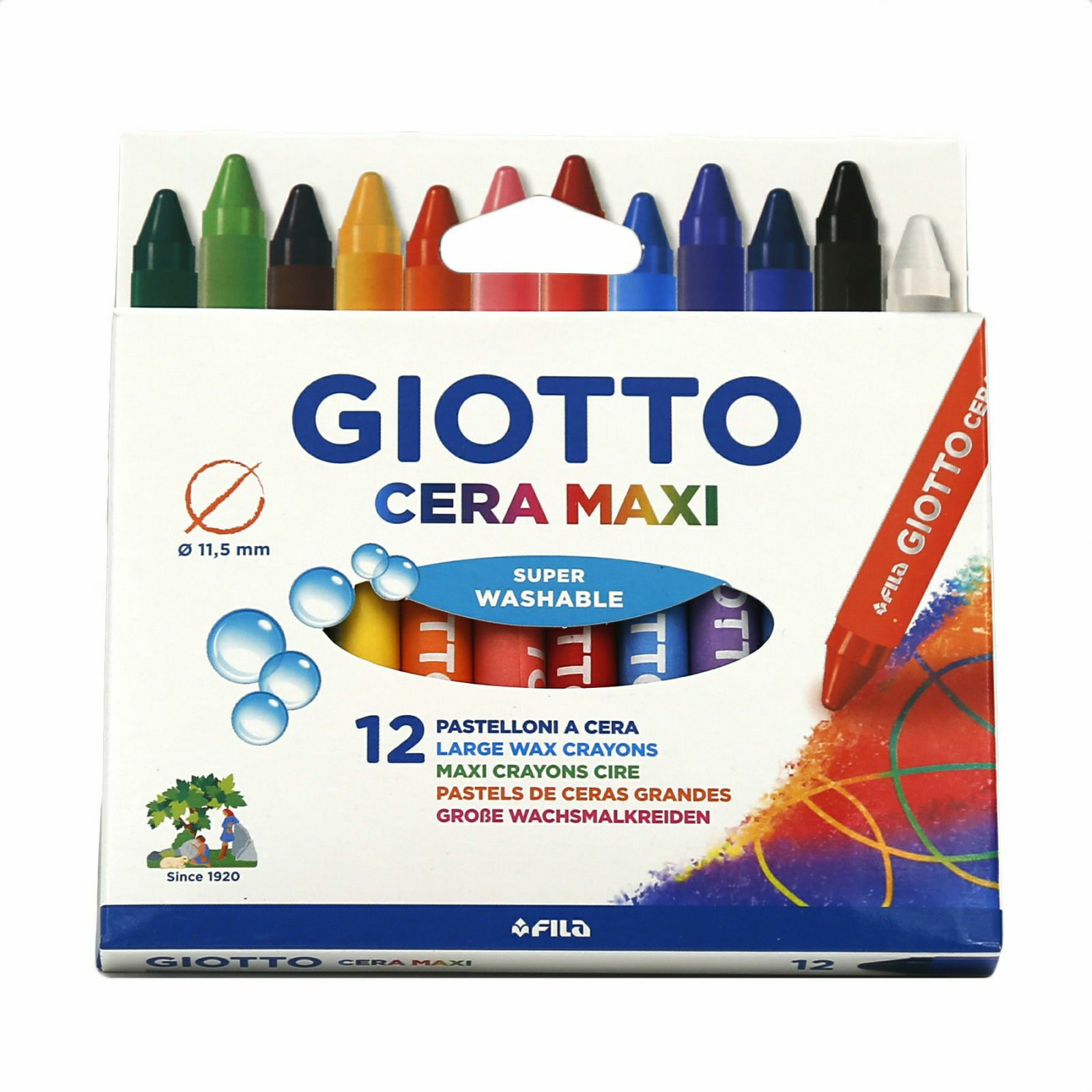 Giotto Cera Maxi Mum Boya Jumbo 291200