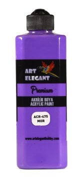 Art Elegant Akrilik Boya 400ml Acr-475 Mor