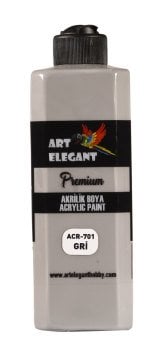 Art Elegant Akrilik Boya 400ml Acr-701 Gri