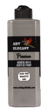 Art Elegant Akrilik Boya 400ml Acr-705 Grafiti Gri