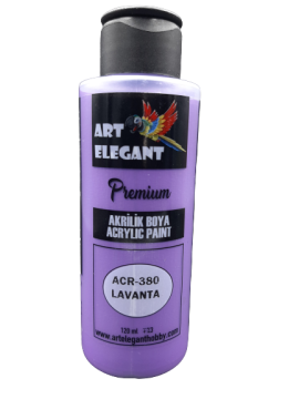 Art Elegant Akrilik Boya 120ml Acr-380 Lavanta