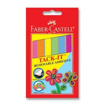 Faber Castell Creative Tack-İt Hamur Yapıştırıcı Renkli 50gr