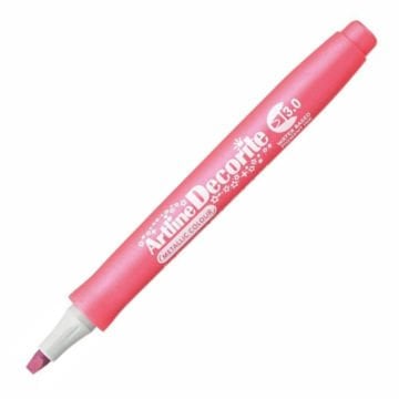 Artline Decorite Marker Kalem Düz Kesik Uç 3.0 Metallic Pink