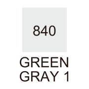 Zig Kurecolor Kc3000 Twin S Marker Kalem 840 Green Gray 1