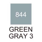 Zig Kurecolor Kc3000 Twin S Marker Kalem 844 Green Gray 3