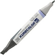 Zig Kurecolor Kc3000 Twin S Marker Kalem 845 Green Gray