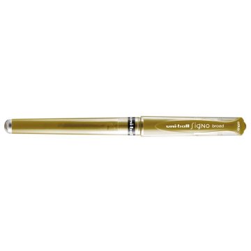 UniBall Signo Broad Gel ink Jel Kalemi 1.0mm Altın