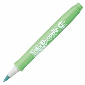 Artline Decorite Marker Kalem Fırça Uçlu Metallic Green