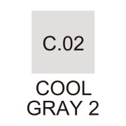 Zig Kurecolor Kc3000 Twin S Marker Kalem C02 Cool Gray 2