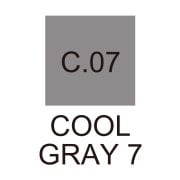 Zig Kurecolor Kc3000 Twin S Marker Kalem C07 Cool Gray 7