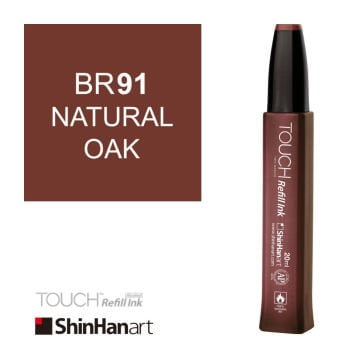 Shinhanart Touch Ink Alkol Bazlı Mürekkep 20ml BR91 Natural Oak