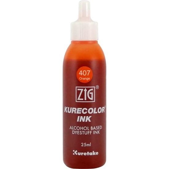 Zig Kurecolor Ink Alkol Bazlı Mürekkep 25ml 407 Orange