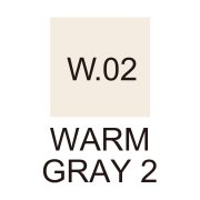 Zig Kurecolor Kc3000 Twin S Marker Kalem W02 Warm Gray 2