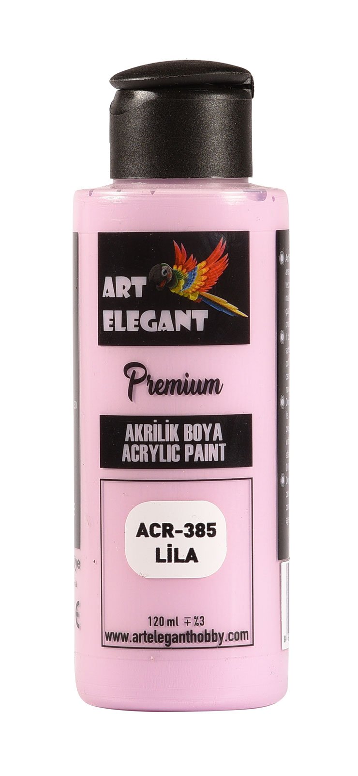 Art Elegant Akrilik Boya 120ml Acr-385 Lila
