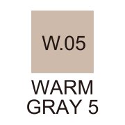 Zig Kurecolor Kc3000 Twin S Marker Kalem W05 Warm Gray 5