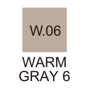 Zig Kurecolor Kc3000 Twin S Marker Kalem W06 Warm Gray 6