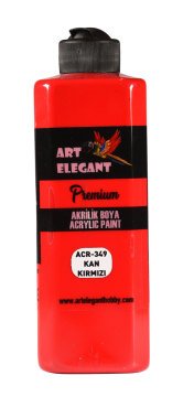 Art Elegant Akrilik Boya 400ml Acr-349 Kan Kırmızı