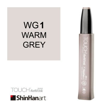 Shinhanart Touch Ink Alkol Bazlı Mürekkep 20ml WG1 Warm Grey