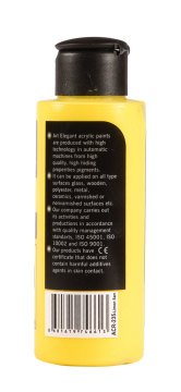 Art Elegant Akrilik Boya 120ml Acr-235 Limon Sarı