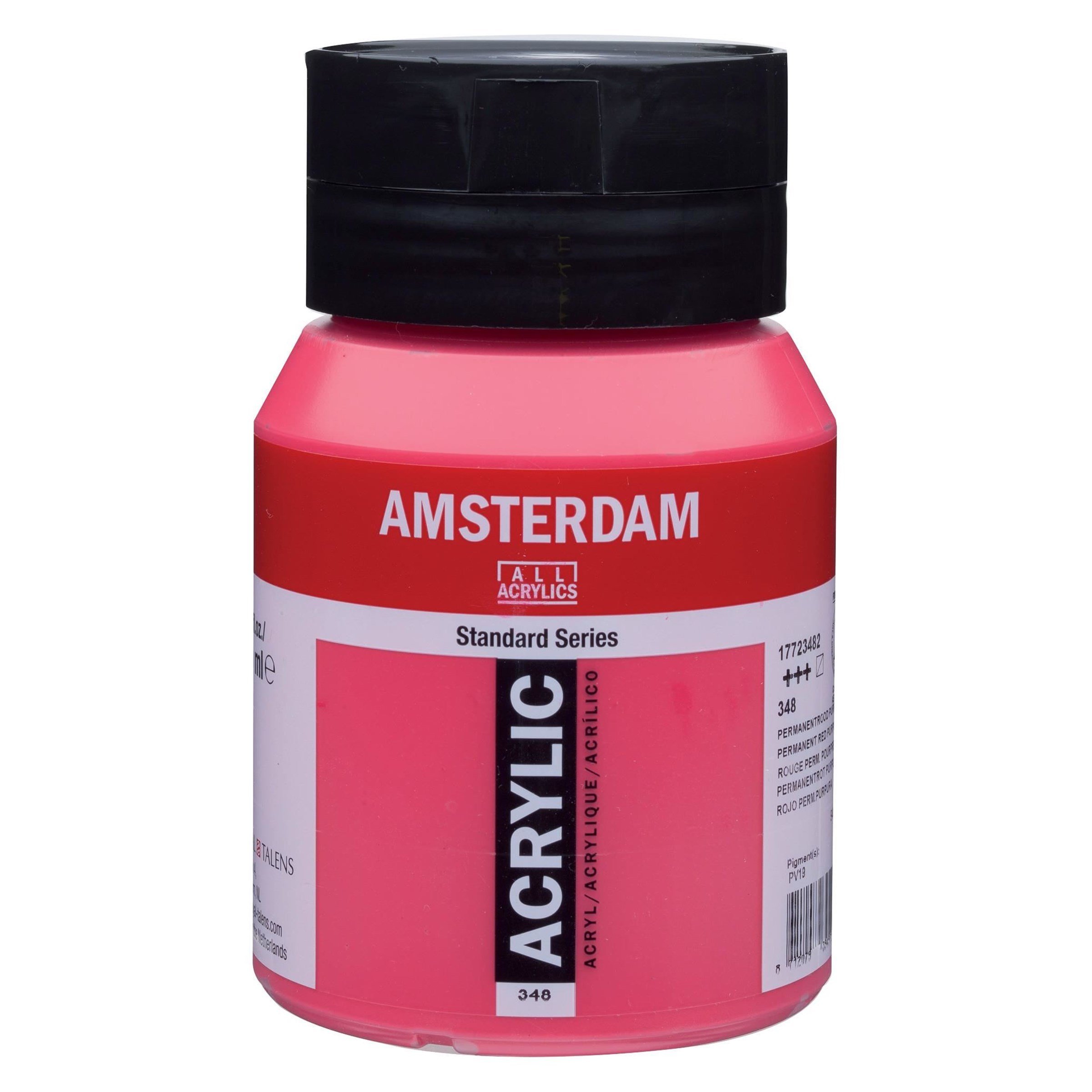 Amsterdam Akrilik Boya 500ml 348 Transparent Red Purple