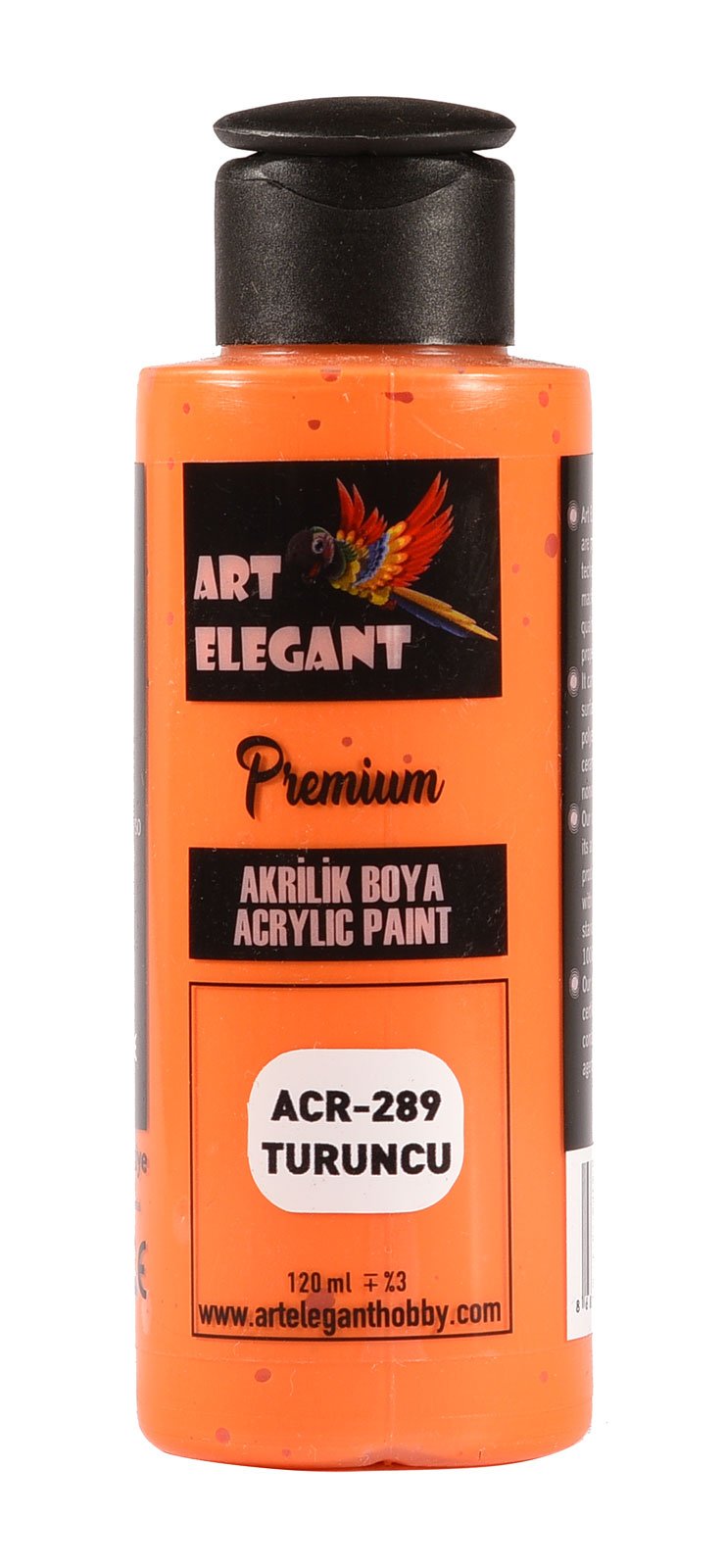 Art Elegant Akrilik Boya 120ml Acr-289 Turuncu