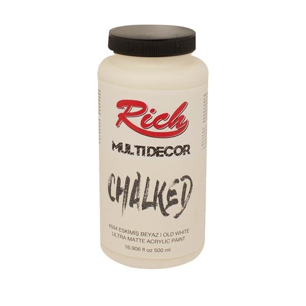 Rich Multi Decor Chalked Boya 500gr 4504 Eskimiş Beyaz