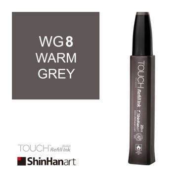 Shinhanart Touch Ink Alkol Bazlı Mürekkep 20ml WG8 Warm Grey