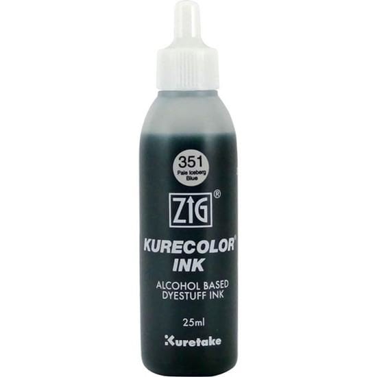 Zig Kurecolor Ink Alkol Bazlı Mürekkep 25ml 351 Pale Iceberg Blue