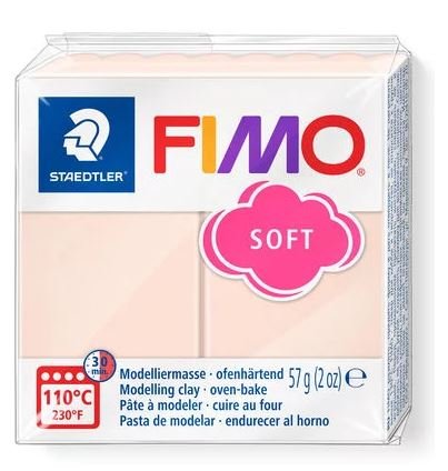 Fimo Soft Polimer Kil 57gr 43 Pale Pink (Flesh Light)