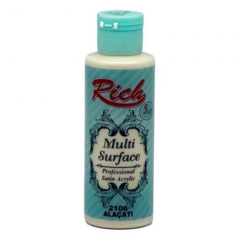 Rich Multi Surface Akrilik Boya 120ml 2106 Alacatı