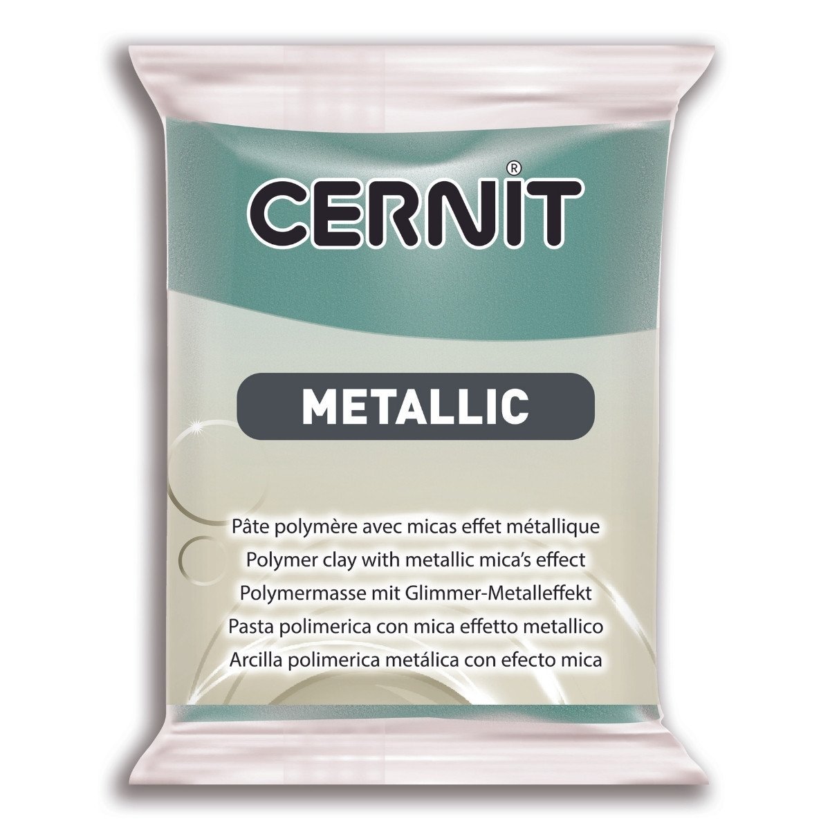 Cernit Metallic Polimer Kil 56gr 676 Turquoise