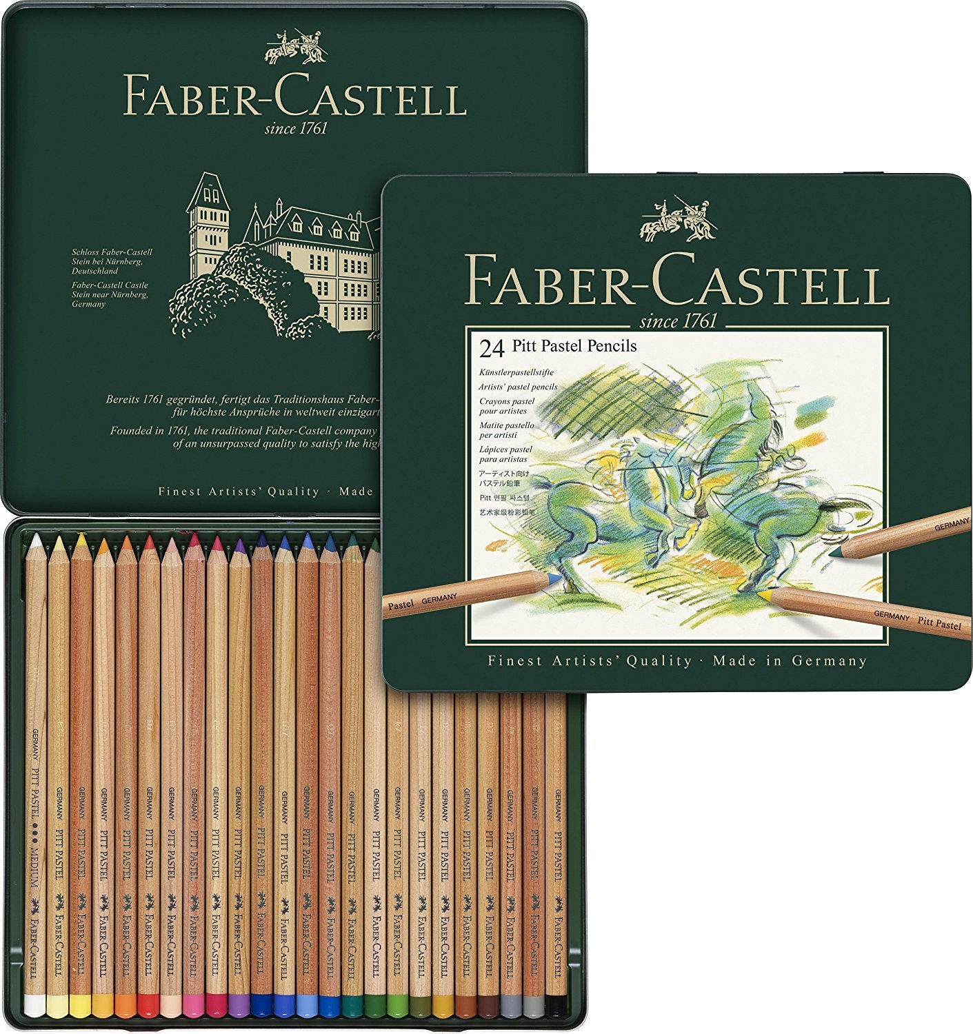 Faber Castell Pitt Soft Pastel Kalem 24 Renk
