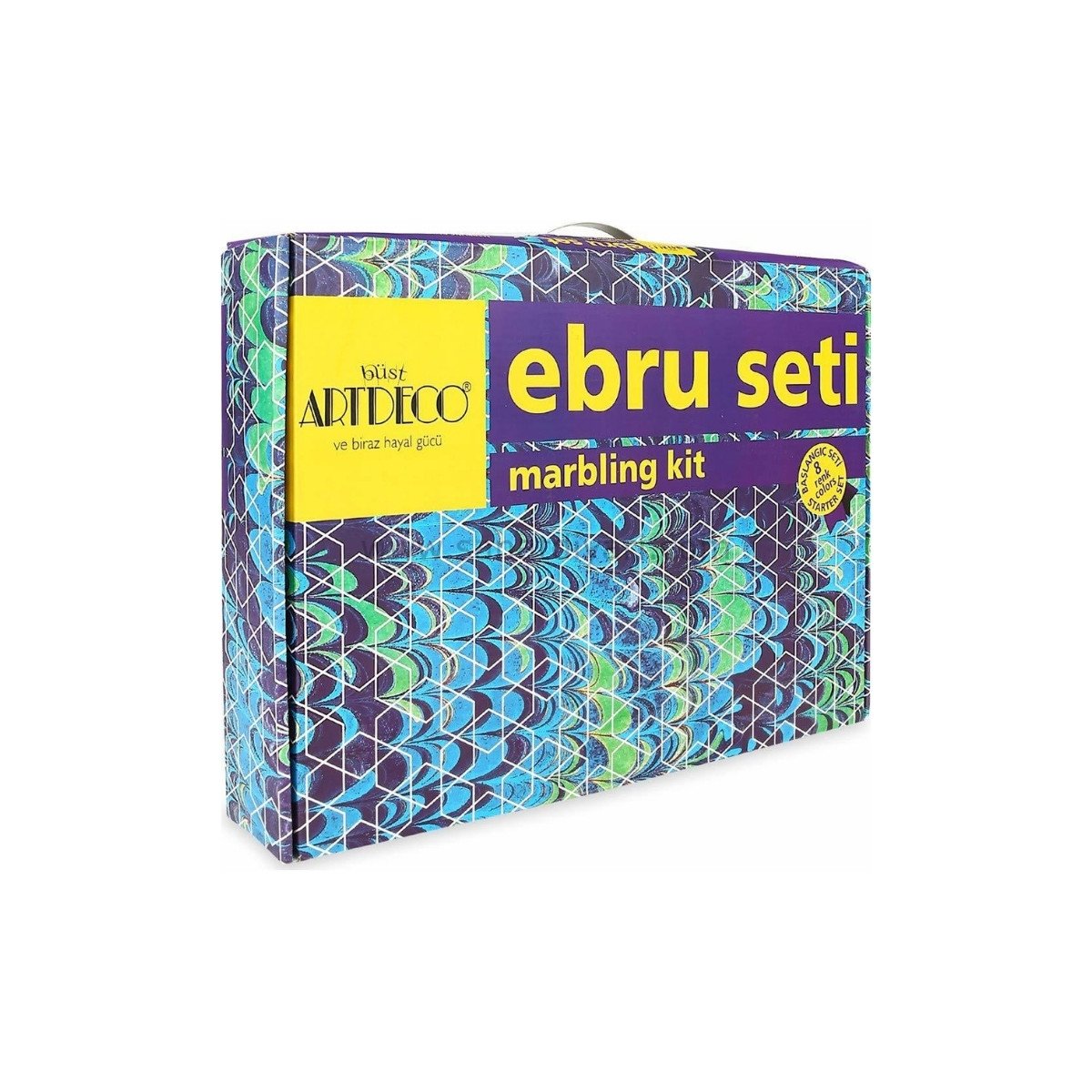 Artdeco Ebru Başlangıç Seti 8 Renk