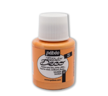 Pebeo Deco Su Bazlı Ahşap Boya 110ml Mat 50 Salmon