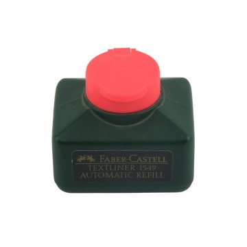 Faber Castell Fosforlu Kalem Mürekkebi 1549 30ml Kırmızı