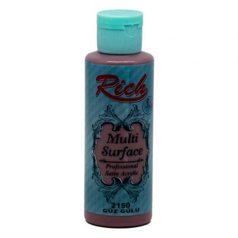 Rich Multi Surface Akrilik Boya 120ml 2150 Güz Gülü