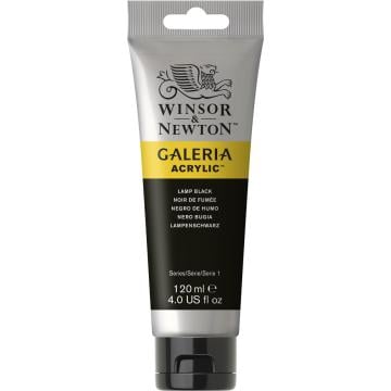 Winsor Newton Galeria Akrilik Boya 120ml 337 Lamp Black