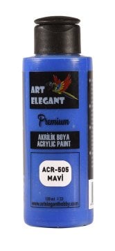 Art Elegant Akrilik Boya 120ml Acr-505 Mavi