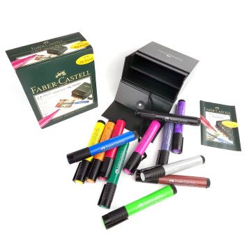 Faber Castell Pitt Artist Pen Big Brush Marker Set 12li