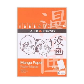 Daler Rowney Manga Defteri 70gr A4 50yp