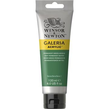 Winsor Newton Galeria Akrilik Boya 120ml 484 Permanent Green Middle