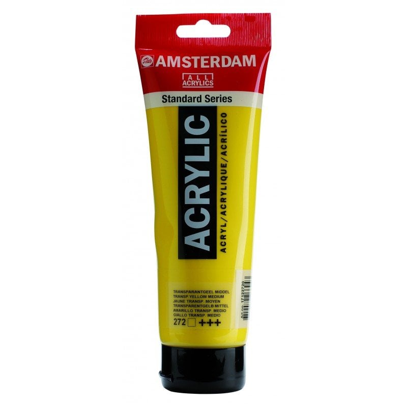 Amsterdam Akrilik Boya 120ml 272 Transparent Yellow Medium