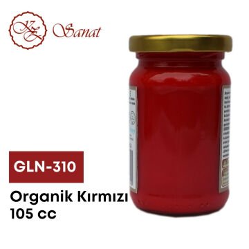 Koza Sanat Geleneksel Ebru Boyası 105cc GLN-310 Organik Kırmızı