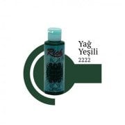 Rich Multi Surface Akrilik Boya 120ml 2222 Yağ Yeşili