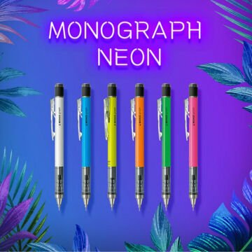 Tombow Mono Graph Dusty Mekanik Kurşun Kalem 0.5mm Neon Mavi