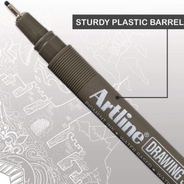 Artline Drawing System Teknik Çizim Kalemi 0.2 Sepia