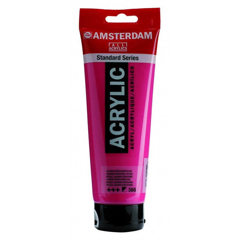 Amsterdam Akrilik Boya 120ml 366 Quinacridone Rose