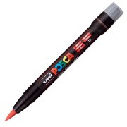 Uni Posca Marker Pcf-350 Brush 0.1-10 Mm Red