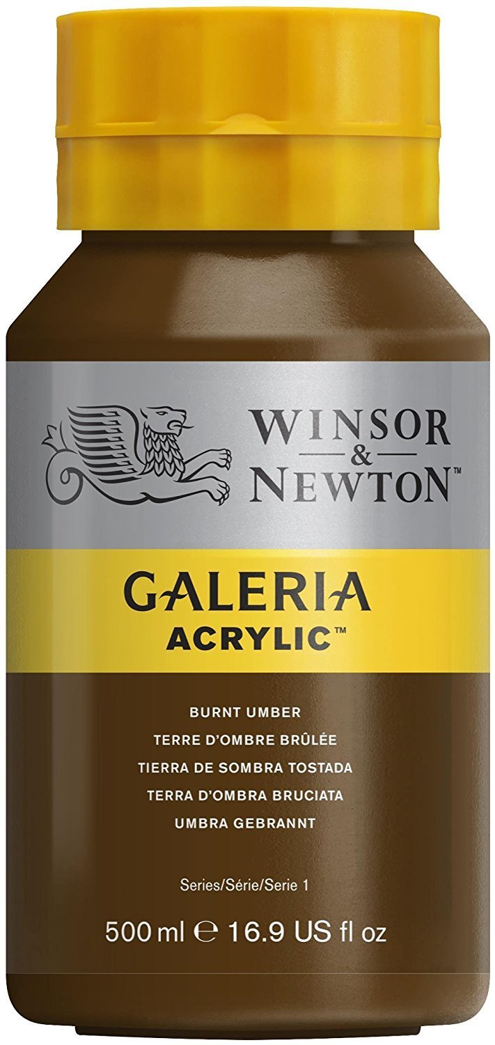 Winsor Newton Galeria Akrilik Boya 500ml 076 Burnt Umber